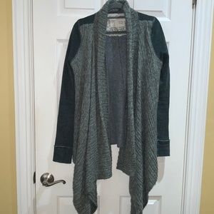 Anthropologie Saturday Sunday Cozy Casado Cardigan Sz S waterfall front